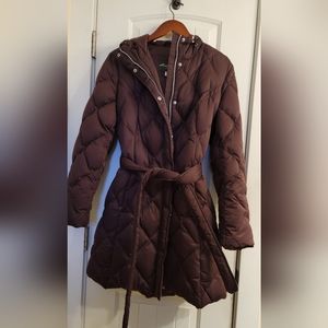 Eddie Bauer parka large burgundy